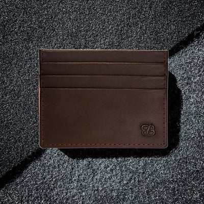 Classic Brown Double Side Card Holder - Hopecare Traders